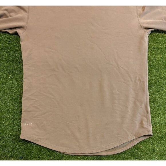 Bylt Basics shirt mens large green long sleeve lightweight stretch breathable 7 - Picture 5 of 14